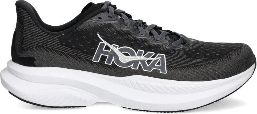 HOKA Mach 6 lichtgewicht hardloopsneakers Zwart