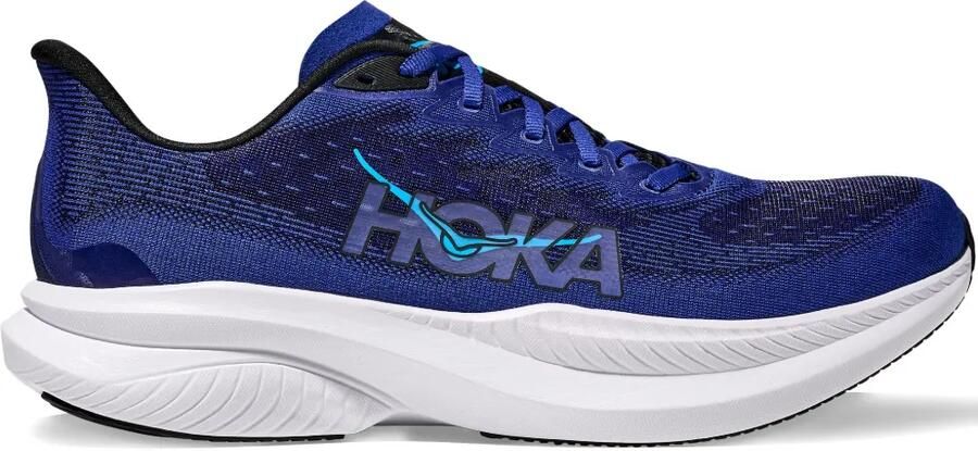 HOKA Mach 6 sneakers met logoprint Blauw