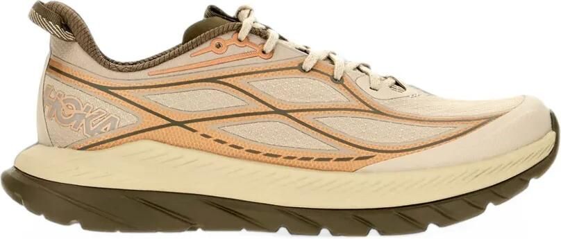 HOKA Mach panelled low-top sneakers Beige