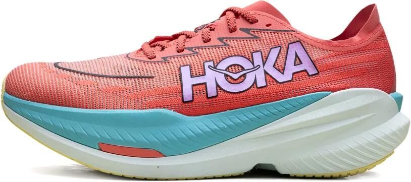 HOKA Mach X 2 logoprint low-top sneakers Roze