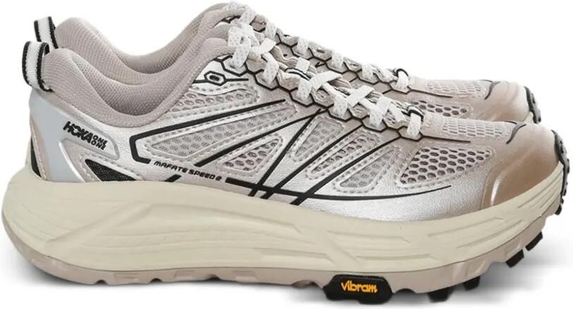 HOKA Mafate Speed 2 sneakers met logo Beige