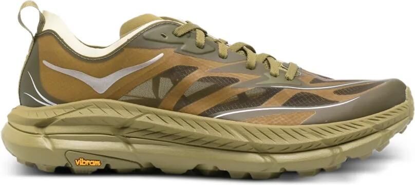 HOKA Mafate Speed 4 Lite sneakers met mesh vlakken Groen