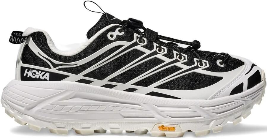 HOKA Mafate Three2 "Frost Black" sneakers Zwart