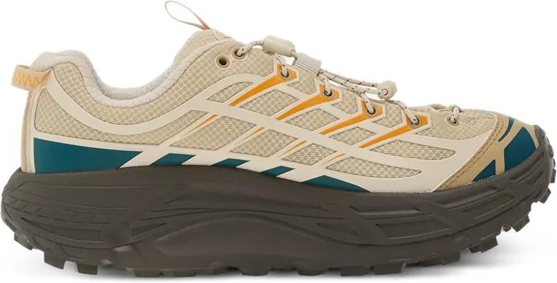HOKA Mafate Three2 sneakers met patroon Beige