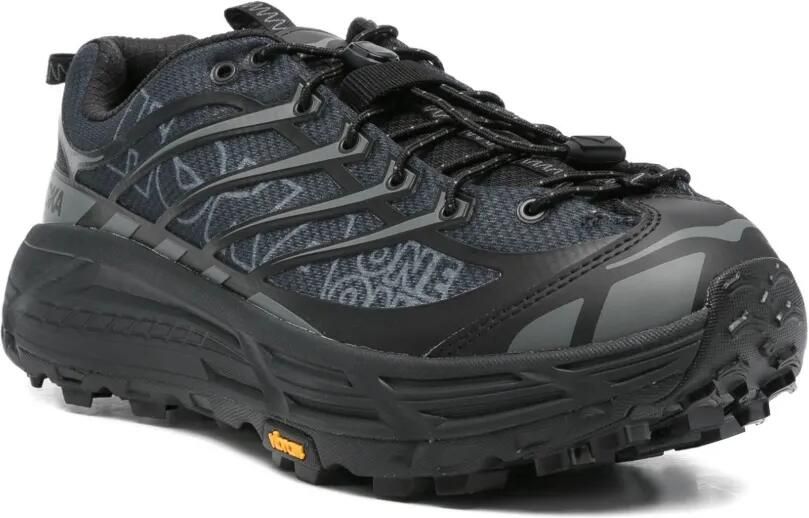 HOKA Mafate Three2 Wordmark lace-up sneakers Zwart - Foto 2