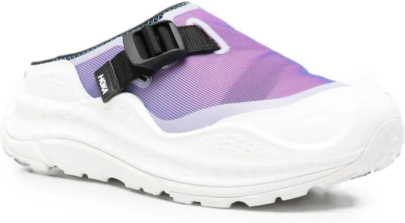 HOKA Muiltjes met gespdetail Wit - Foto 3