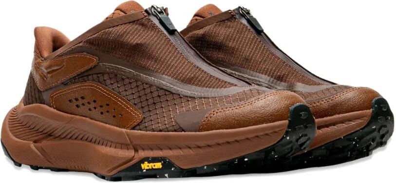 HOKA Project Transport sneakers met rits Bruin - Foto 4