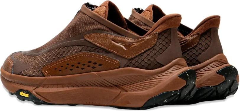 HOKA Project Transport sneakers met rits Bruin - Foto 3