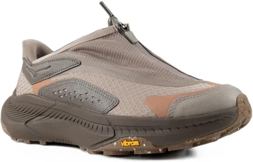HOKA Project Transport sneakers met vlakken en rits Grijs - Foto 3