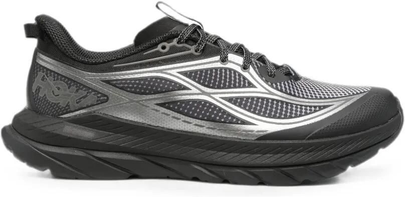 HOKA Sneakers met mesh vlak Zwart