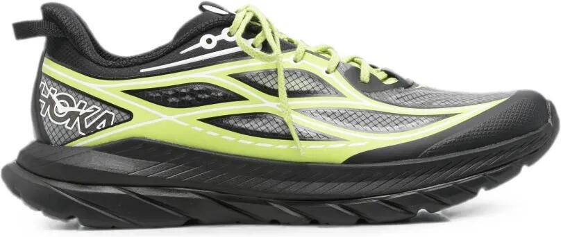 HOKA Sneakers met mesh vlakken Grijs