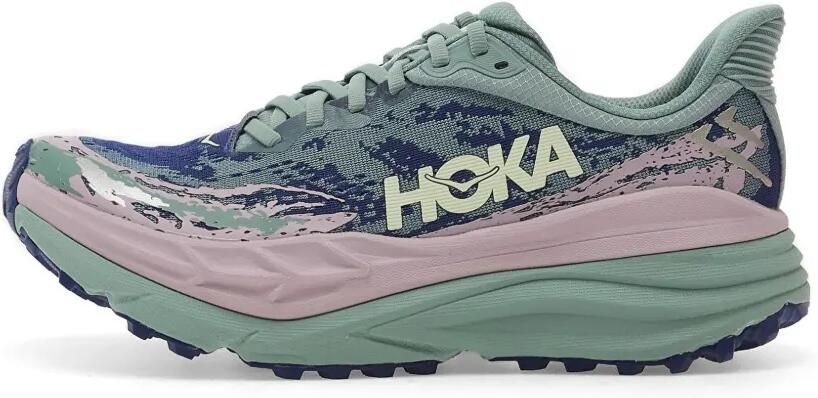 HOKA Sneakers met print Groen - Foto 4