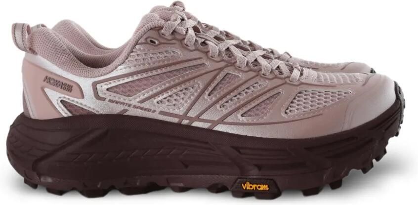 HOKA Stealth Tech Mafate Speed 2 mesh sneakers Roze