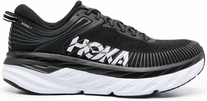 HOKA Bondi 7 low-top sneakers Zwart