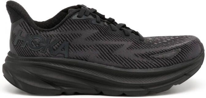 HOKA Clifton 9 low-top sneakers Zwart