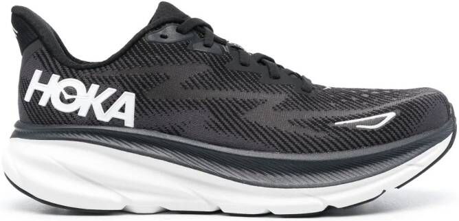 HOKA Clifton 9 sneakers Zwart