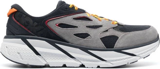 HOKA Clifton L sneakers met vlakken Zwart