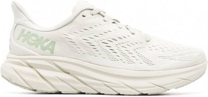 HOKA Clifton low-top sneakers Groen