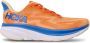 HOKA Sneakers met logopatch Oranje - Thumbnail 1
