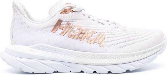 HOKA Mach 5 low-top sneakers Beige