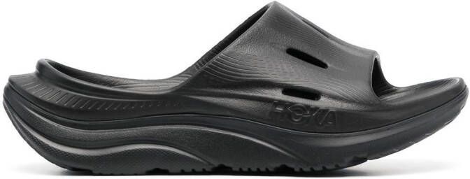 HOKA Ora Recovery slippers Zwart