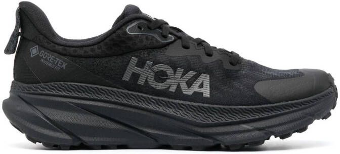 HOKA Sneakers met logoprint Zwart