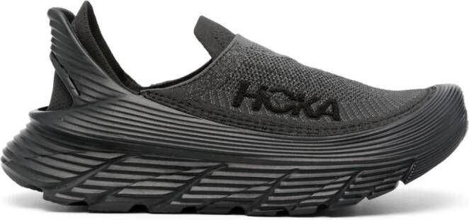 HOKA Restore TC slip-on sneakers Zwart