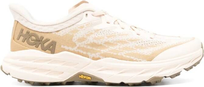 HOKA Speedgoat 5 low-top sneakers Beige