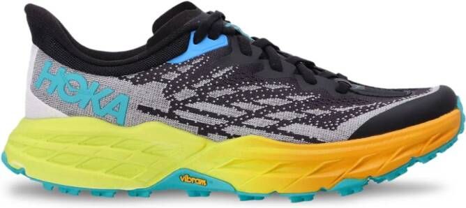 HOKA Speedgoat 5 sneakers met logoprint Zwart