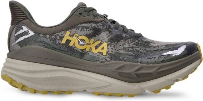 HOKA Stinson 7 sneakers met logoprint Groen