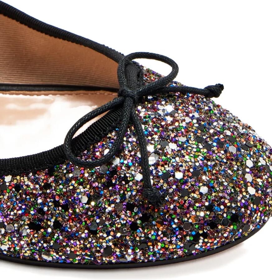 HOUSE OF BALLERINAS Ballerina's met glitters en strikdetail Zwart - Foto 2