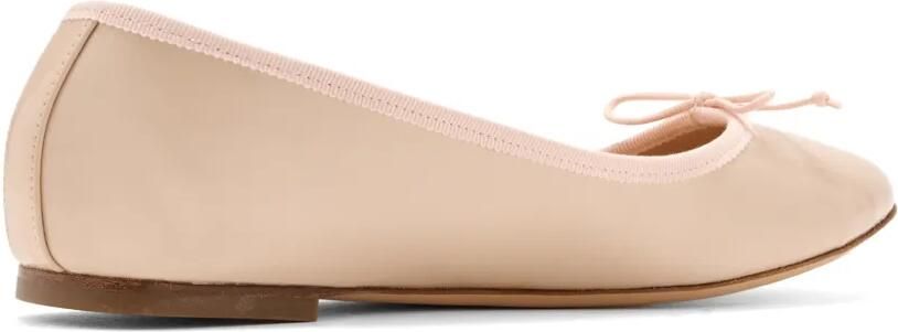 HOUSE OF BALLERINAS Charlotte ballerina's van lakleer Beige - Foto 4