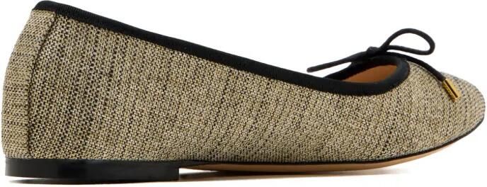 HOUSE OF BALLERINAS Emilie ballerina's met strikdetail Goud - Foto 4