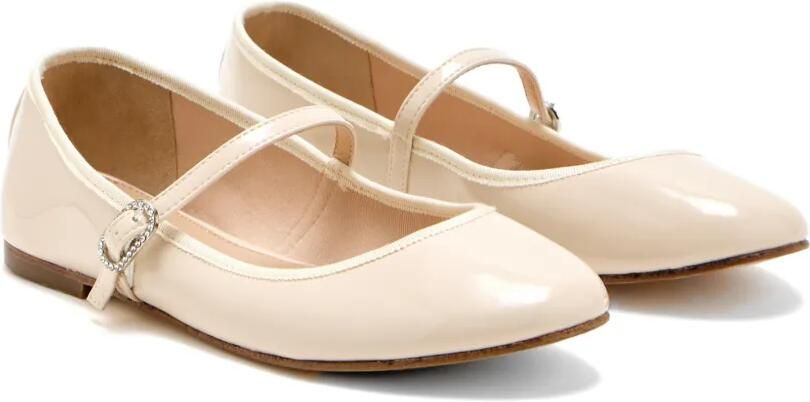 HOUSE OF BALLERINAS Lakleren ballerina's Beige