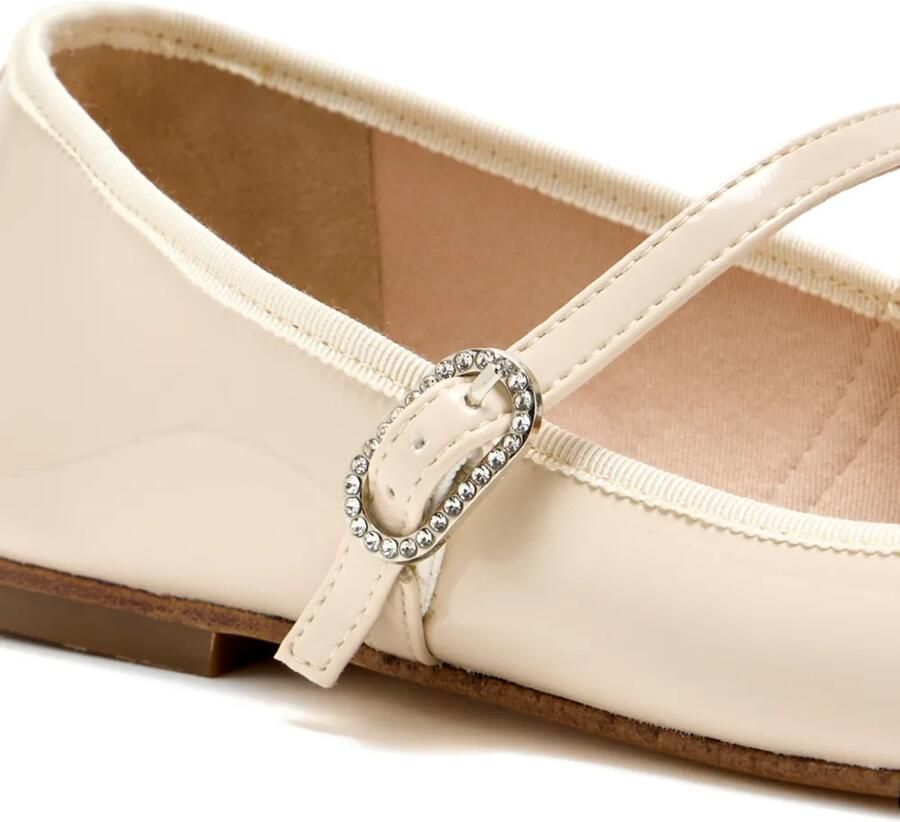 HOUSE OF BALLERINAS Lakleren ballerina's Beige - Foto 2