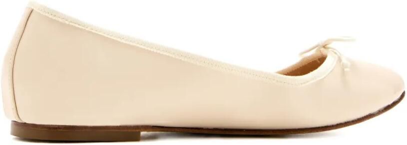 HOUSE OF BALLERINAS Lakleren ballerina's met strikdetail Beige - Foto 4