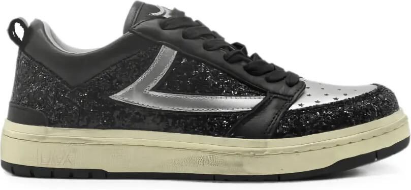 Htc Los Angeles Starlight Full Glitter low-top sneakers Zwart