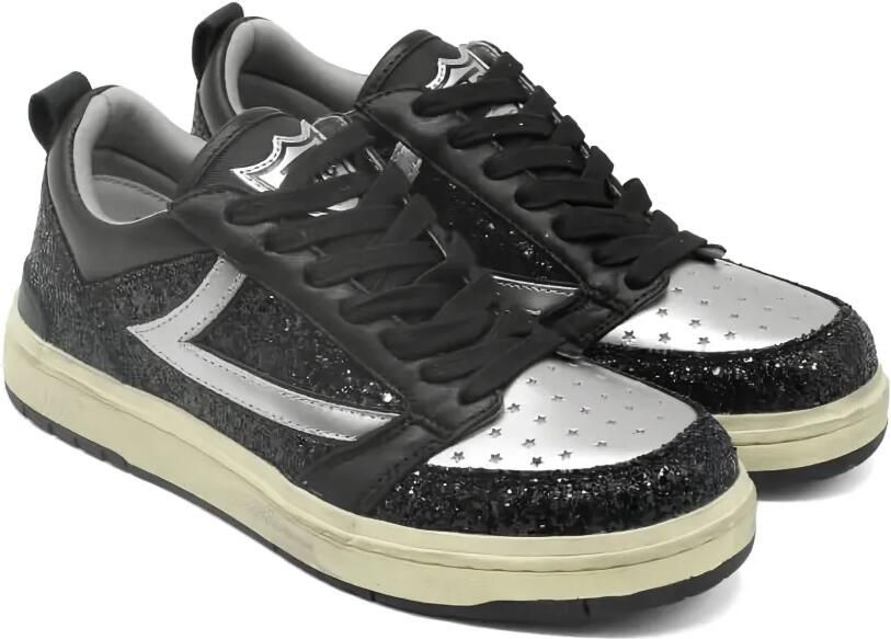 Htc Los Angeles Starlight Full Glitter low-top sneakers Zwart - Foto 2