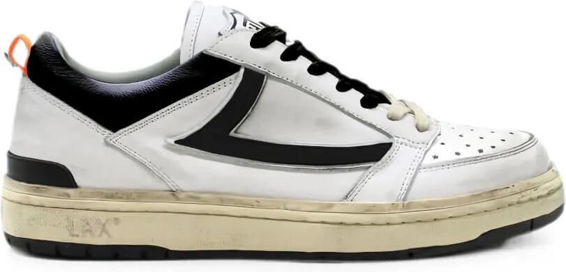 Htc Los Angeles Starlight leren sneakers met geperforeerde details Wit