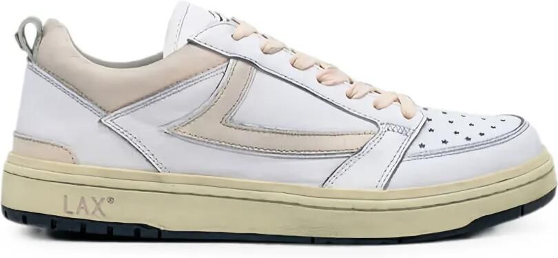 Htc Los Angeles Starlight leren sneakers Wit