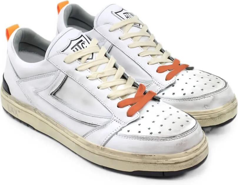 Htc Los Angeles Starlight Shield leren sneakers Wit - Foto 2