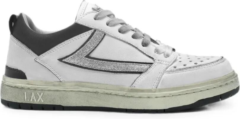 Htc Los Angeles Starlight sneakers met glitters Wit