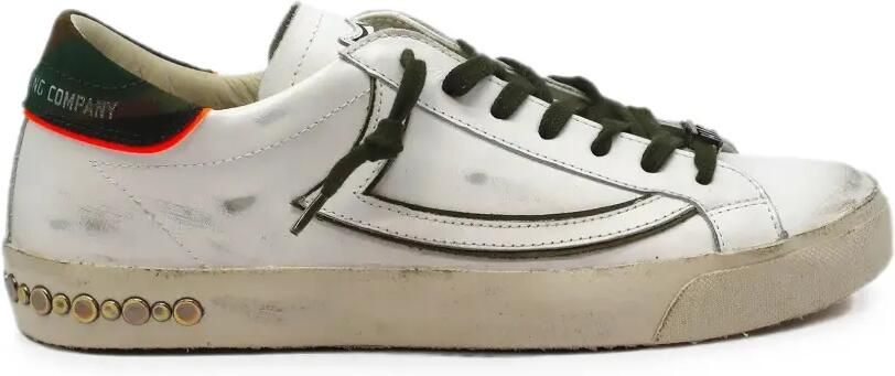 Htc Los Angeles Vipers gerafelde sneakers Wit
