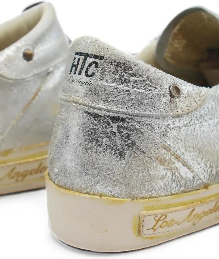 Htc Los Angeles Vipers gerafelde sneakers Zilver - Foto 2