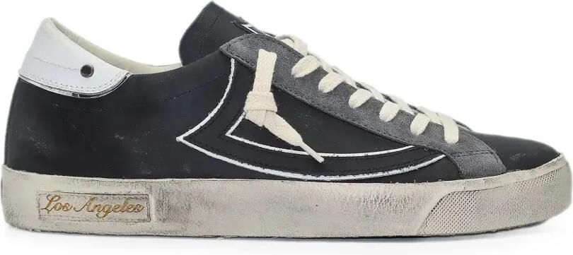 Htc Los Angeles Vipers gerafelde sneakers Zwart