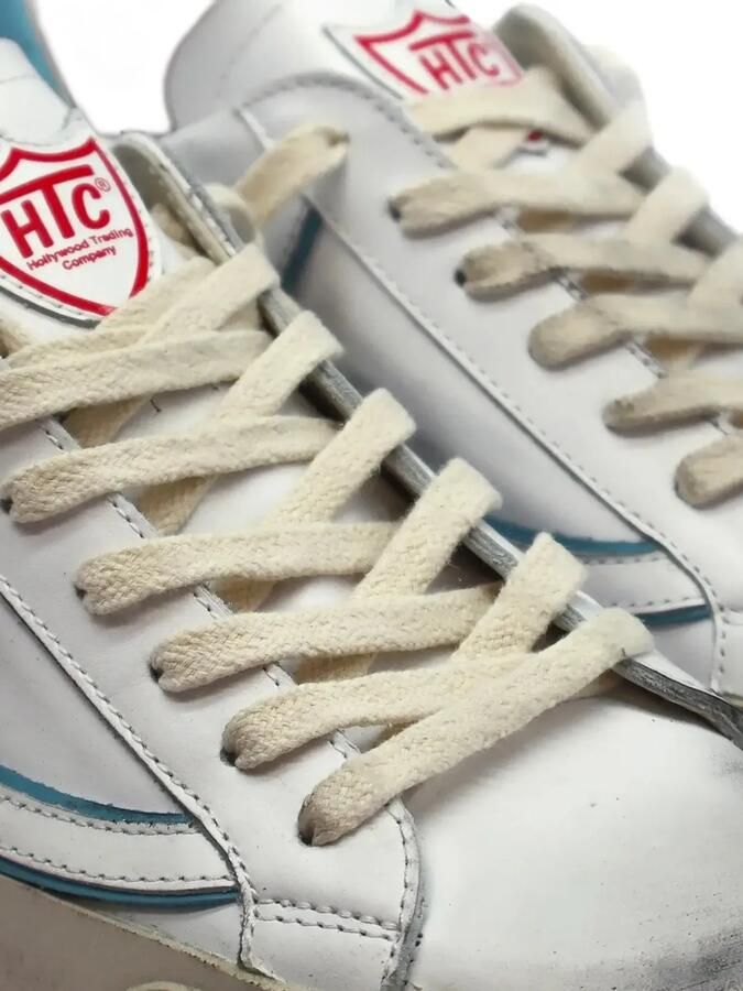 Htc Los Angeles Vipers leren sneakers Wit - Foto 3