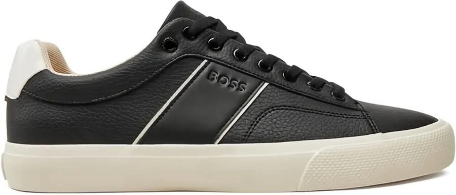 HUGO Aiden low-top sneakers Zwart