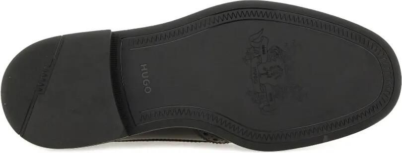 HUGO Brogue loafers met veters Zwart - Foto 4