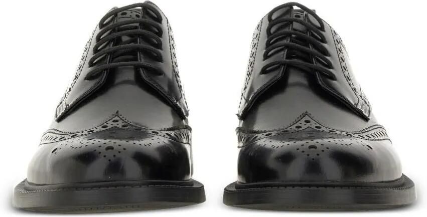 HUGO Brogue loafers met veters Zwart - Foto 2