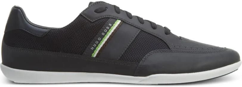 HUGO City Tex mesh sneakers Zwart